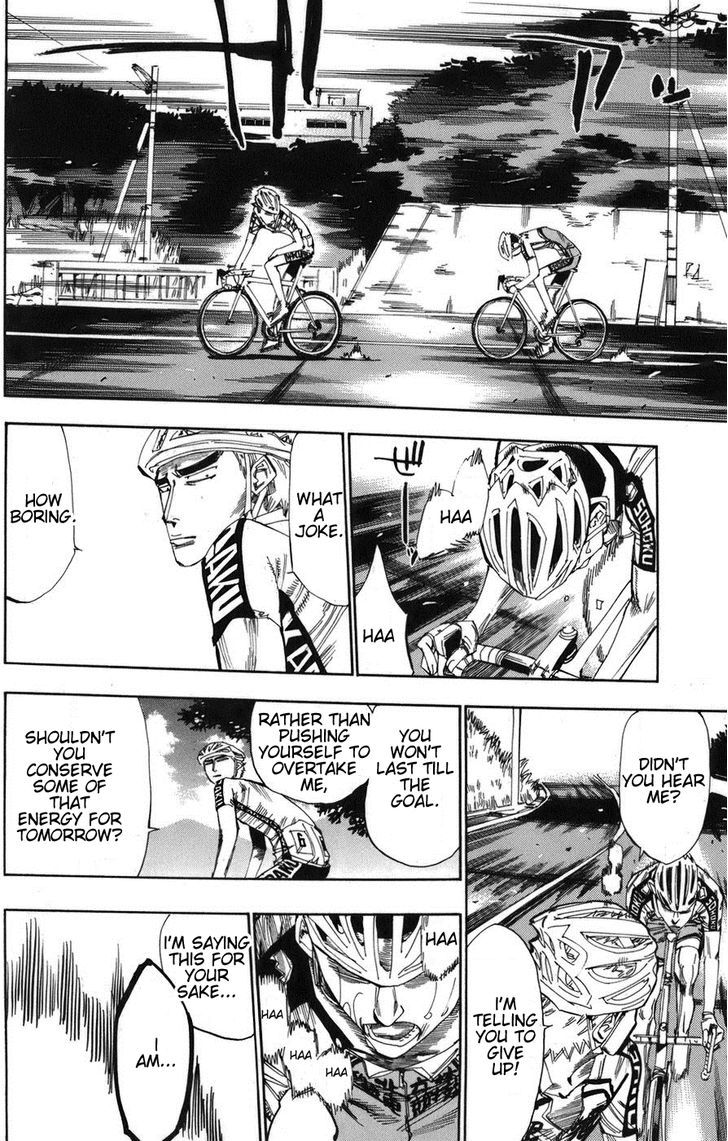 Yowamushi Pedal - Vol.8 Chapter 68 : Unwavering Will