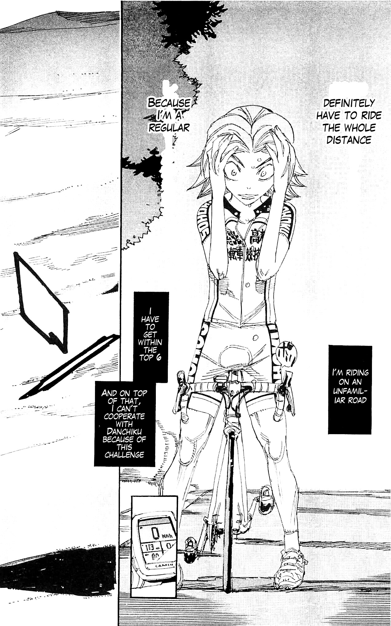 Yowamushi Pedal - Vol.33 Chapter 281 : Kaburagi, All Alone