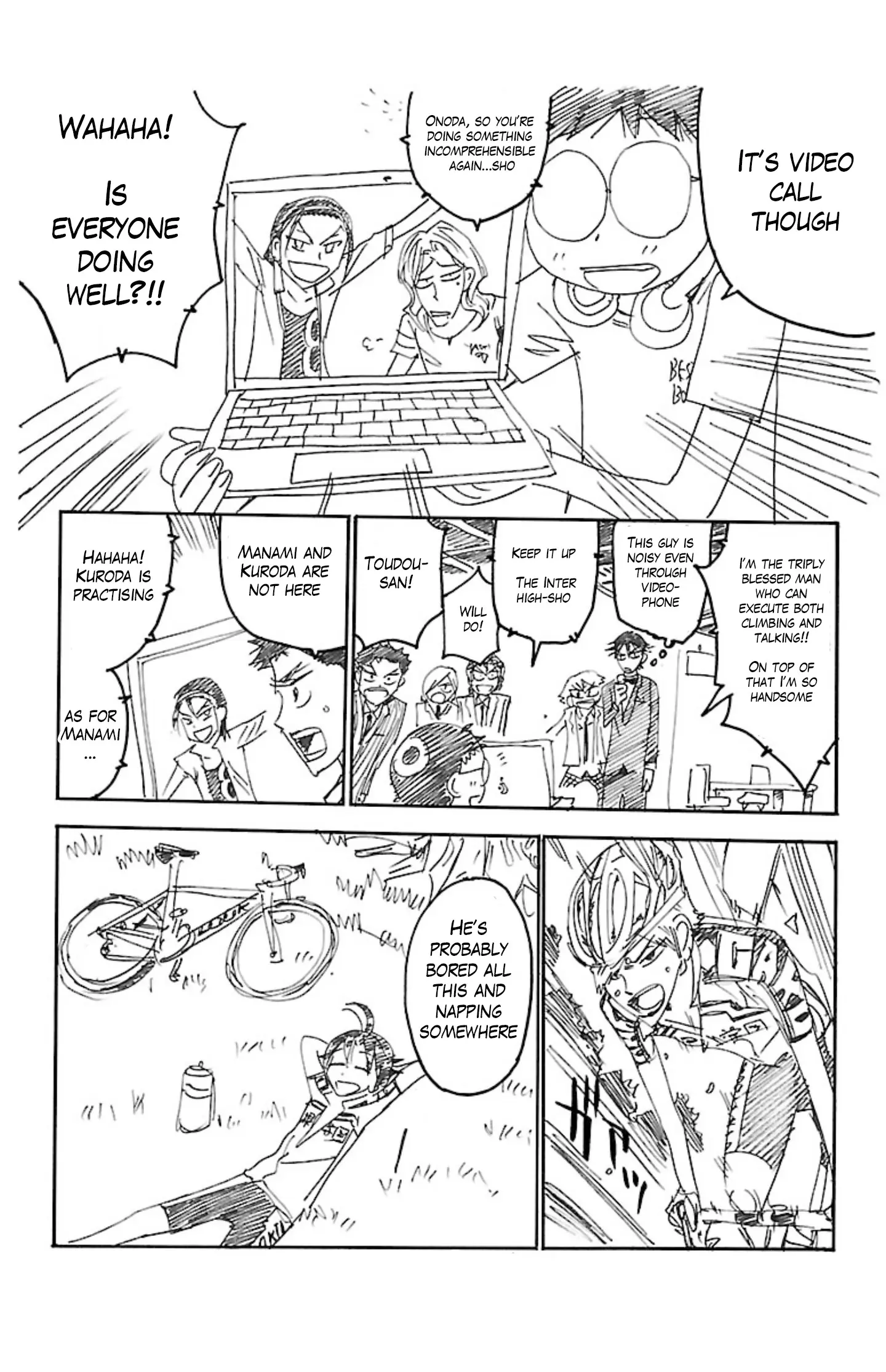 Yowamushi Pedal - Vol.54.5 Chapter 0: Do Your Best!! Shunsuke-Kun!