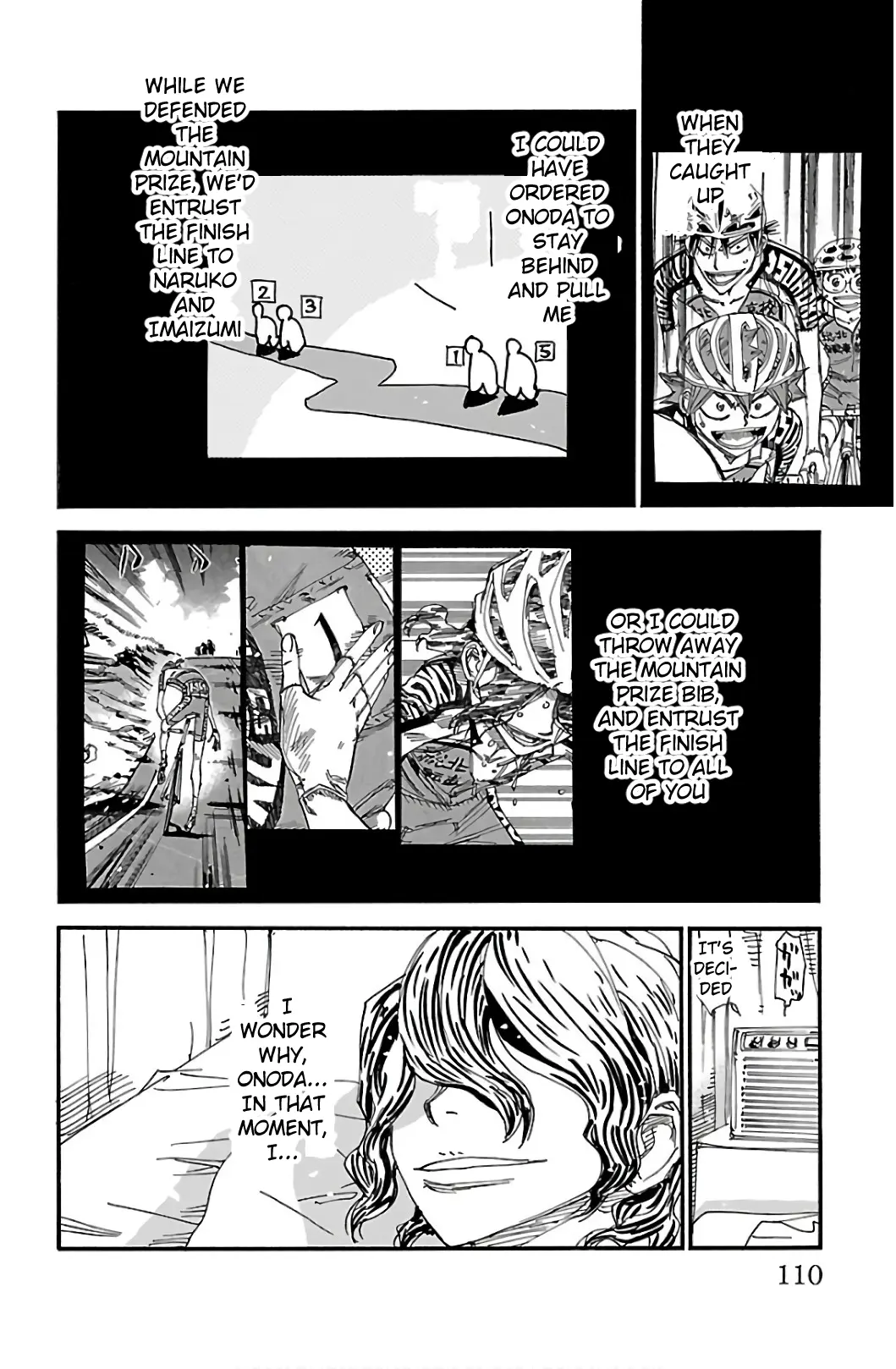 Yowamushi Pedal - Vol.63 Chapter 540: The One Who Raised His Hand To The Sky