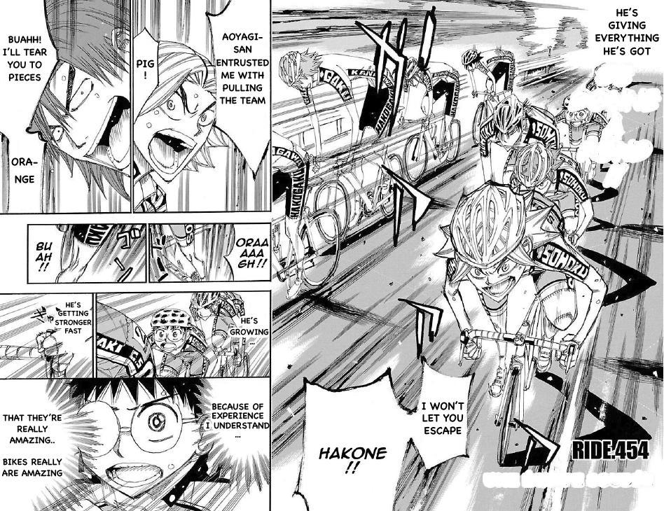 Yowamushi Pedal - Chapter 454