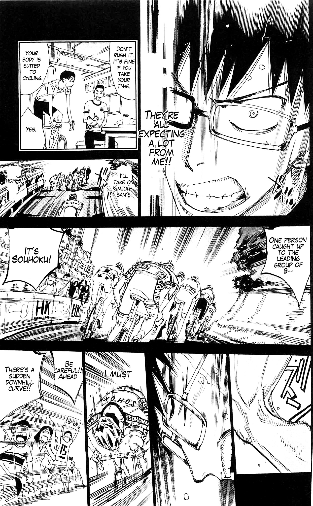 Yowamushi Pedal - Vol.33 Chapter 287 : 1St Year Zekken #73 Koga