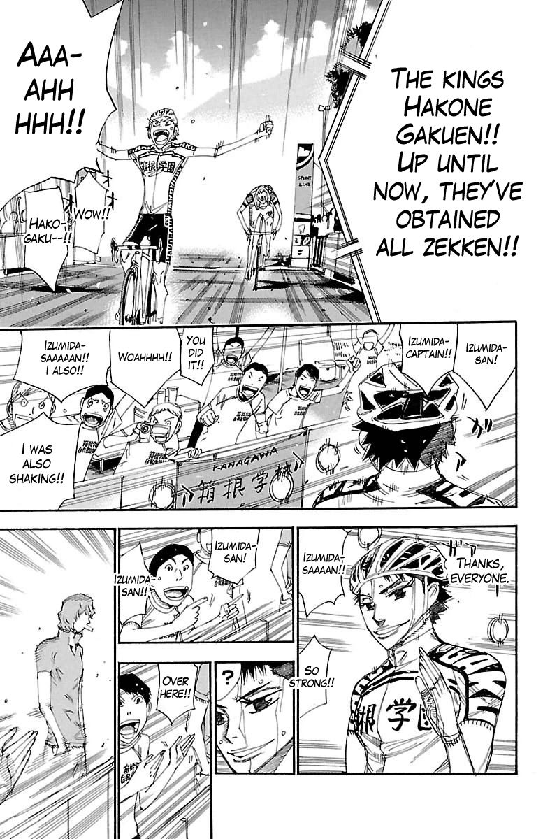 Yowamushi Pedal - Chapter 384 : The Delightful Sprint Line