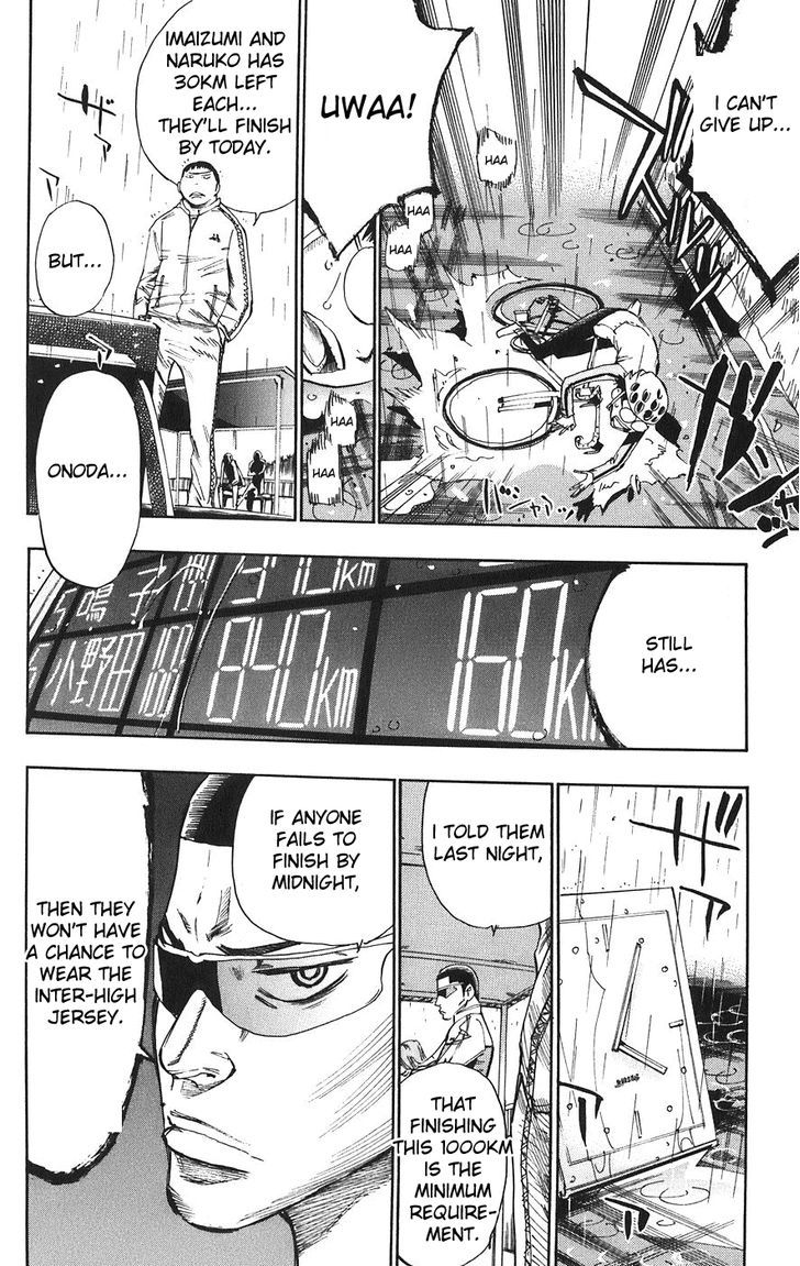 Yowamushi Pedal - Vol.7 Chapter 60 : Rain