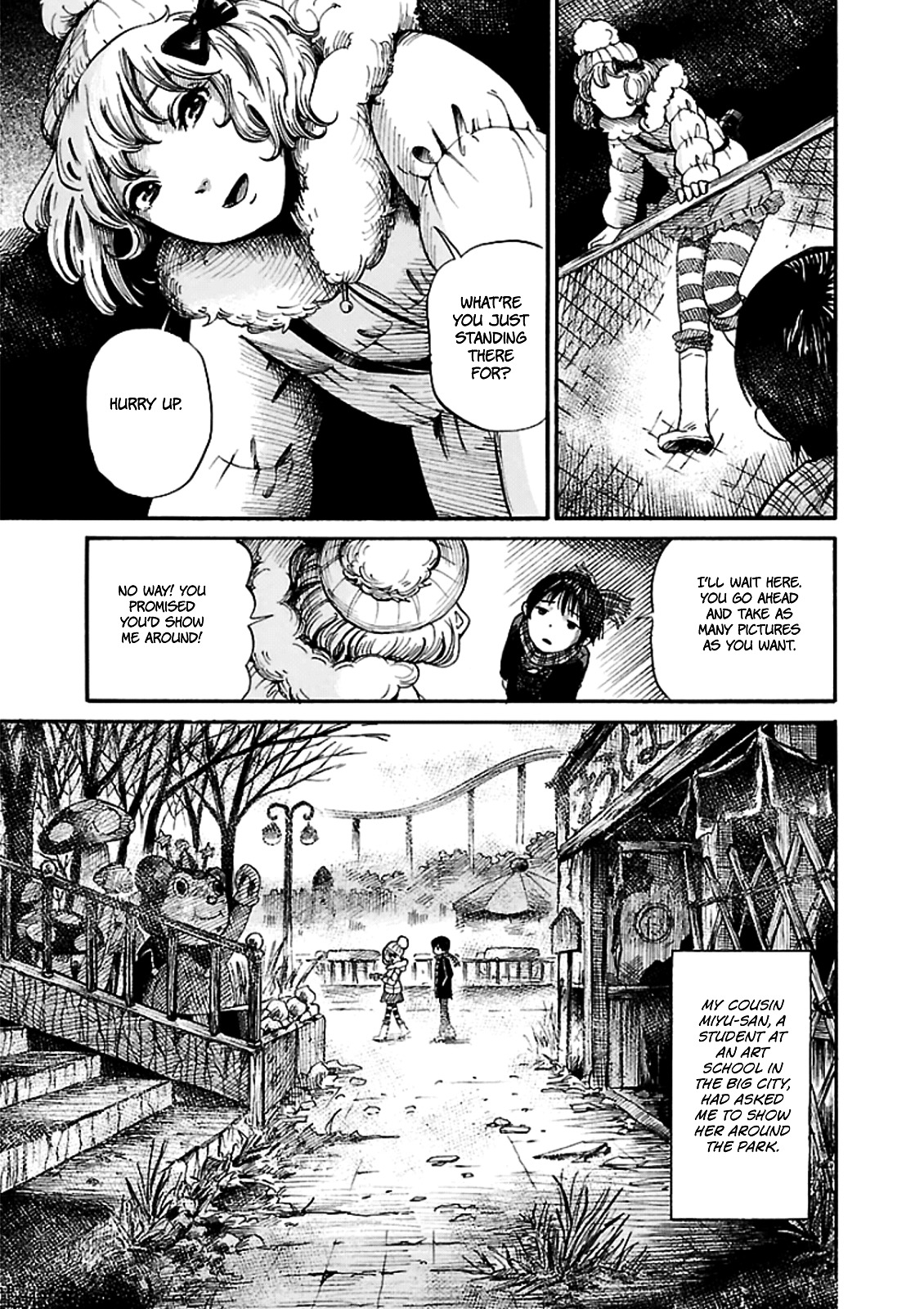 Shibito No Koe O Kiku Ga Yoi - Vol.1 Chapter 3 : The Ferris Wheel Of Death