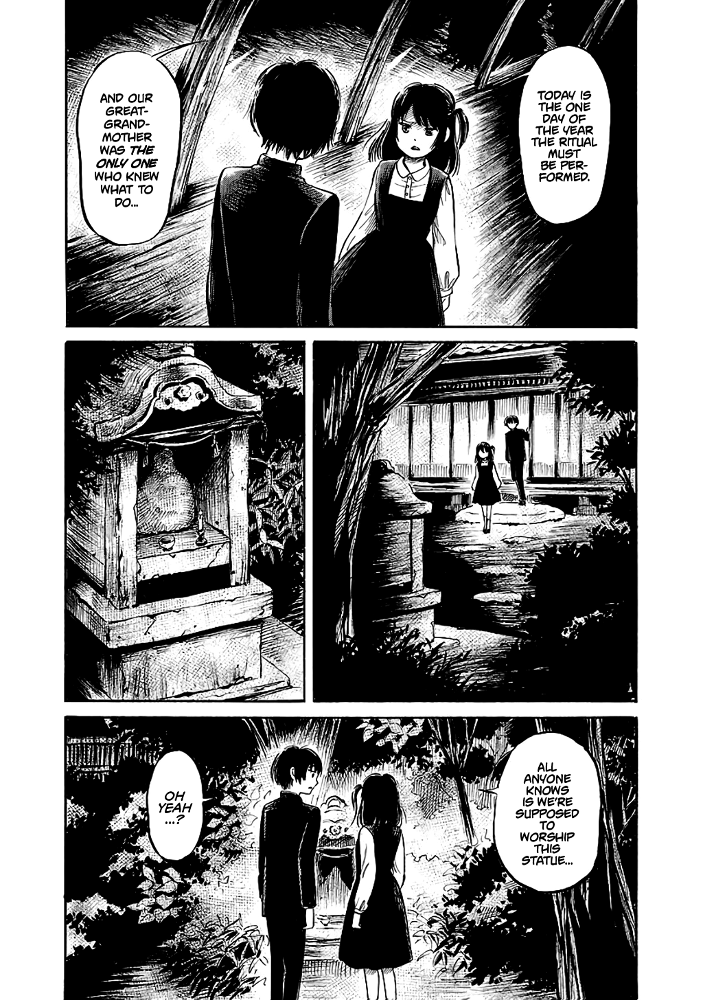 Shibito No Koe O Kiku Ga Yoi - Vol.10 Chapter 58: At My Great-Grandmother S Wake Part 1