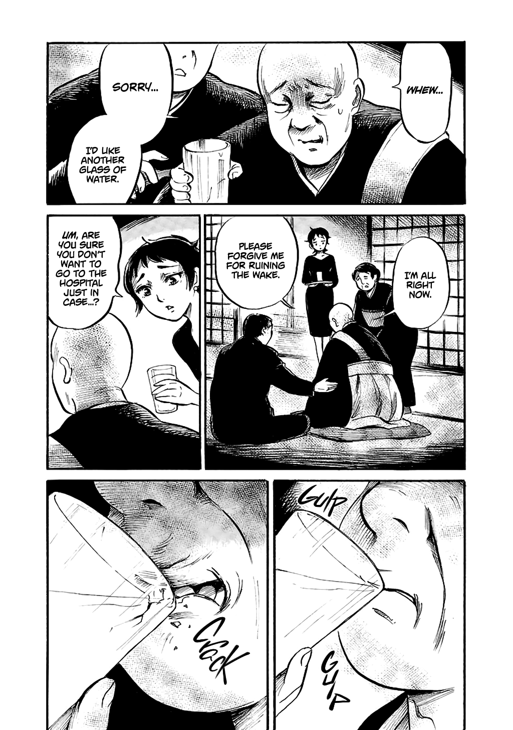 Shibito No Koe O Kiku Ga Yoi - Vol.10 Chapter 58: At My Great-Grandmother S Wake Part 1