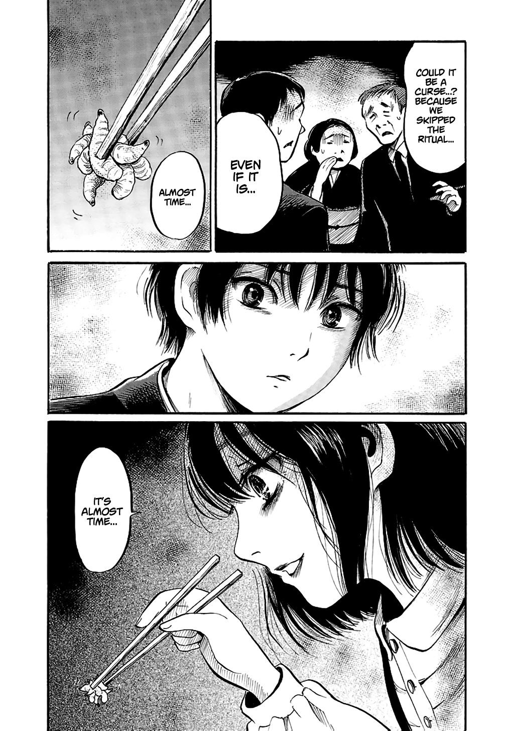 Shibito No Koe O Kiku Ga Yoi - Vol.10 Chapter 58: At My Great-Grandmother S Wake Part 1