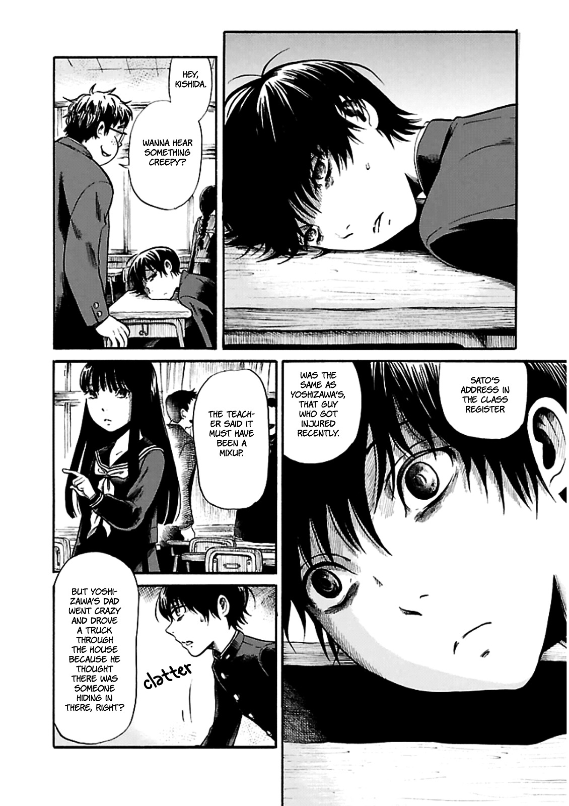 Shibito No Koe O Kiku Ga Yoi - Vol.1 Chapter 6 : The Classmate Who Was There But Not There