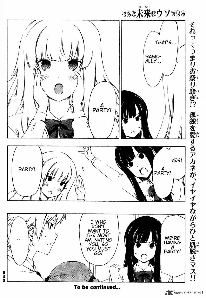 Sonna Mirai Wa Uso De Aru - Chapter 14