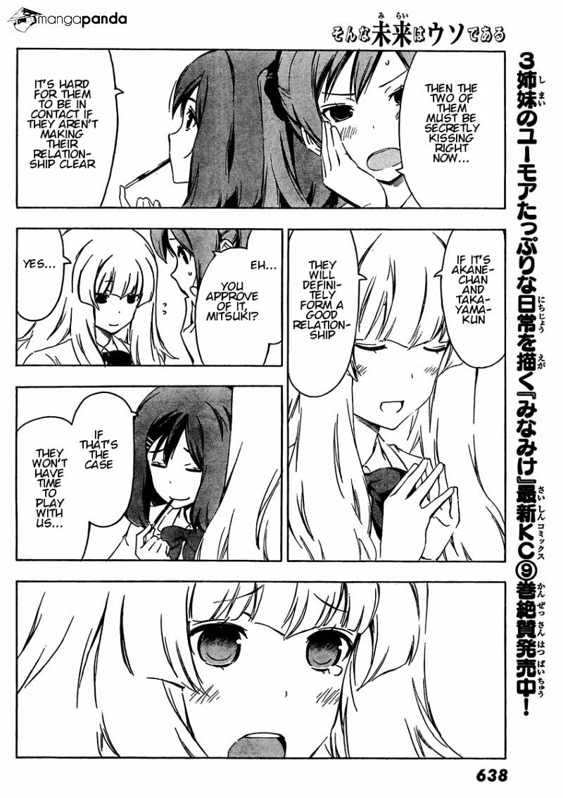 Sonna Mirai Wa Uso De Aru - Chapter 33