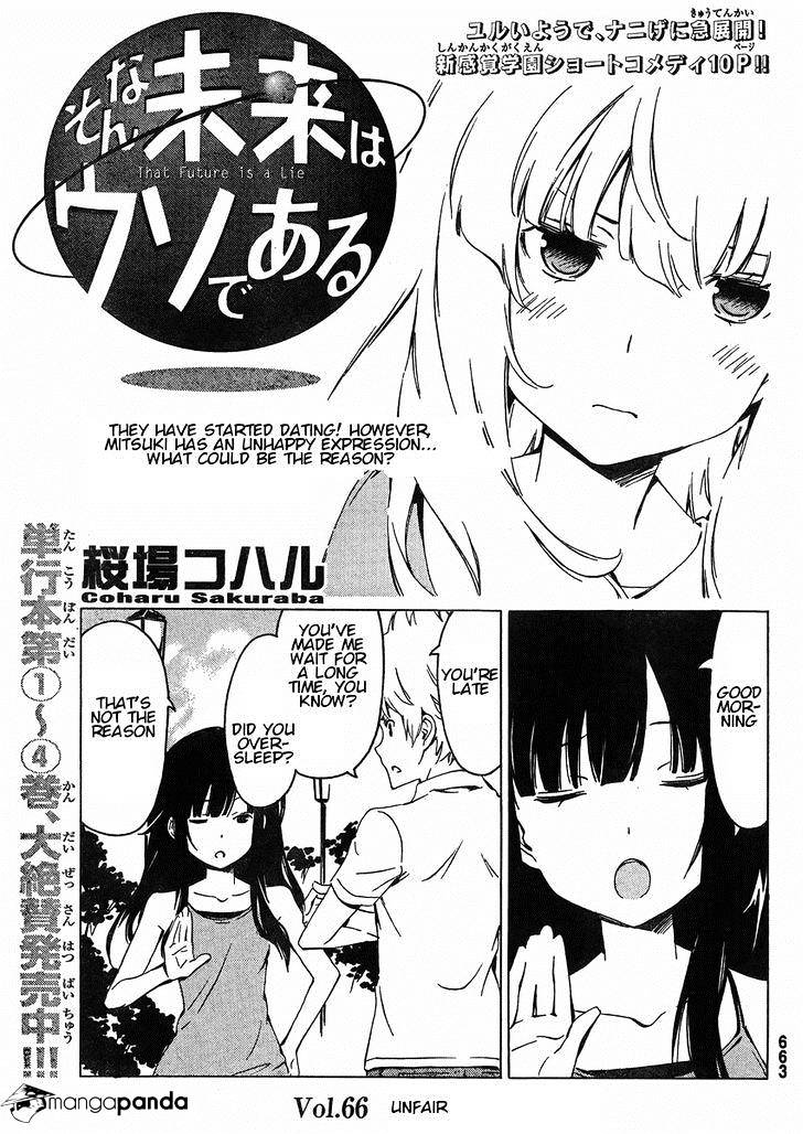 Sonna Mirai Wa Uso De Aru - Chapter 66