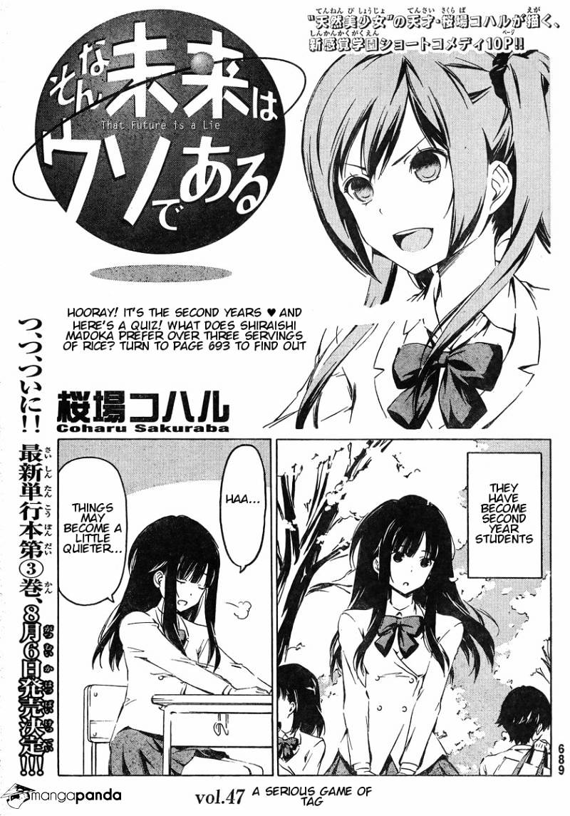 Sonna Mirai Wa Uso De Aru - Chapter 47