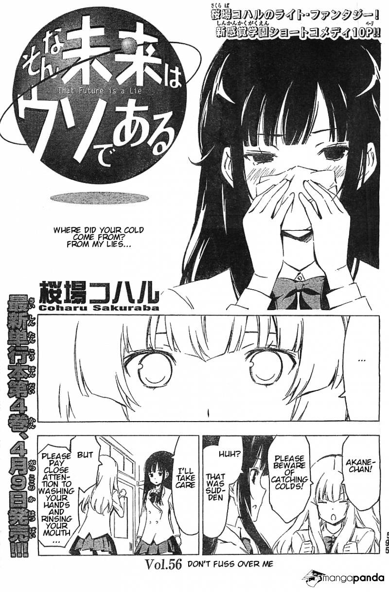 Sonna Mirai Wa Uso De Aru - Chapter 56