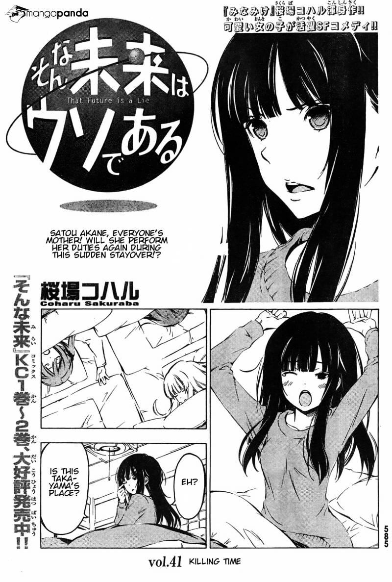 Sonna Mirai Wa Uso De Aru - Chapter 41