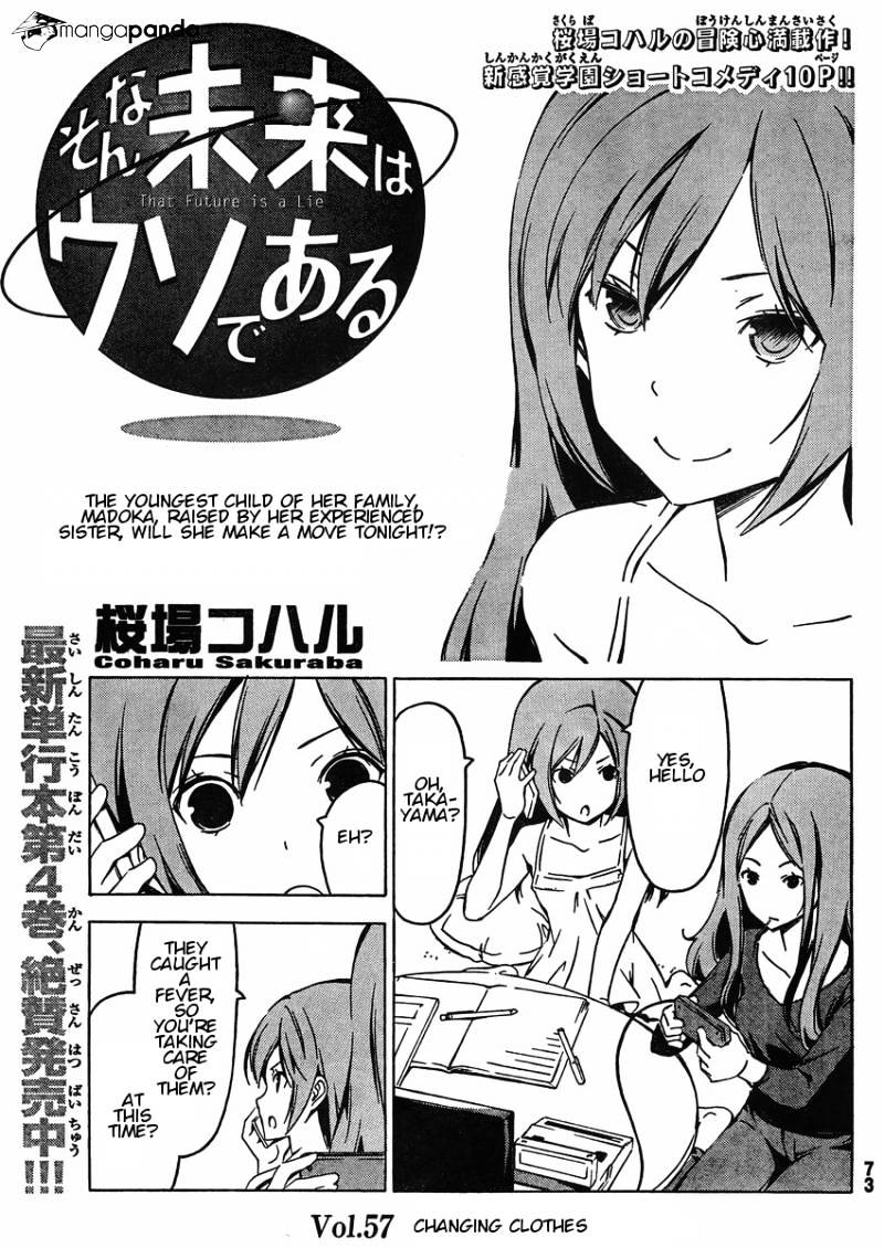 Sonna Mirai Wa Uso De Aru - Chapter 57