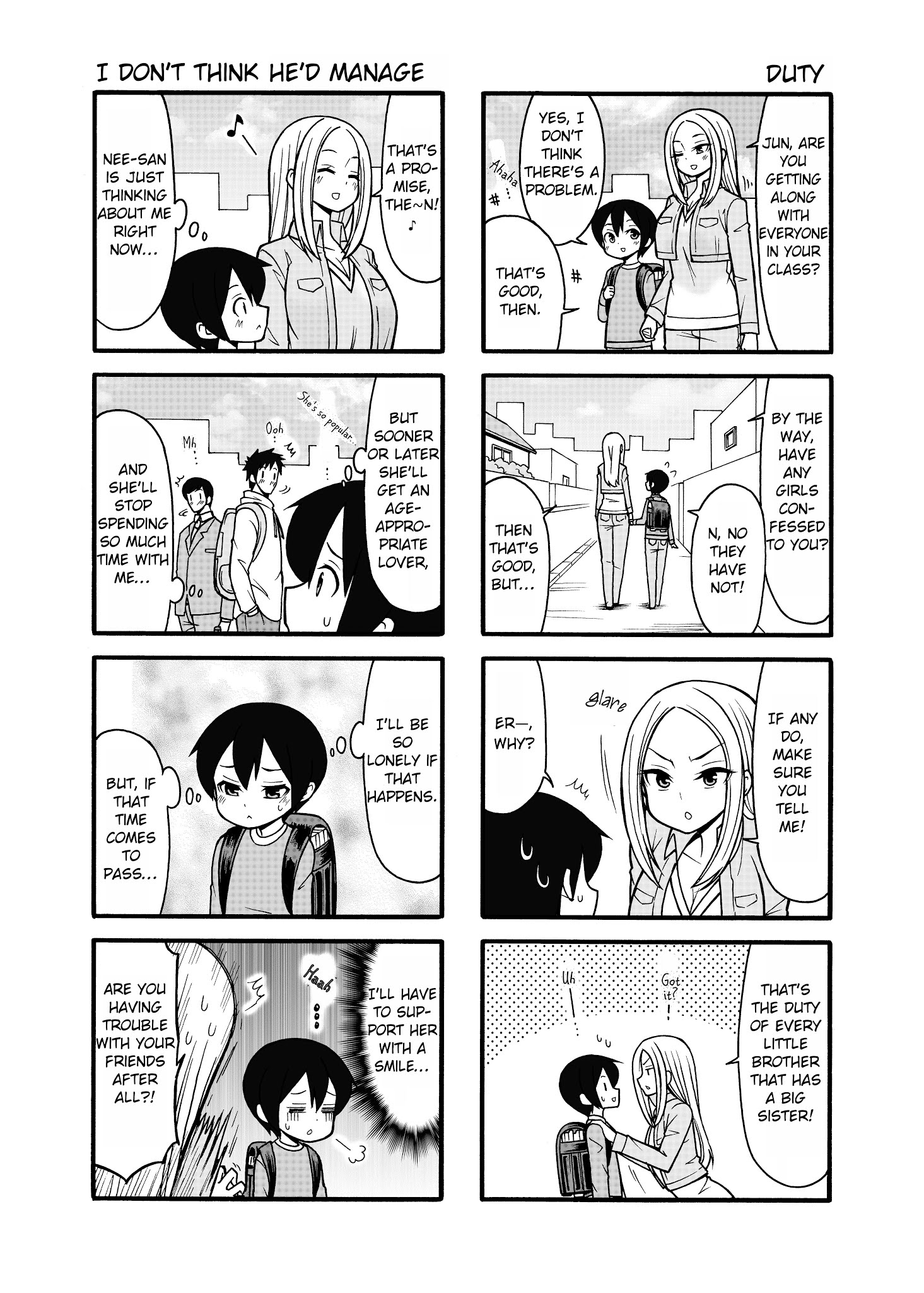 Boku No Nee-San - Chapter 4: Concerns