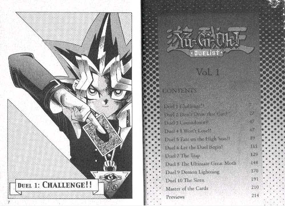 Yu-Gi-Oh! Duelist - Vol.1 Chapter 1 : Challenge!