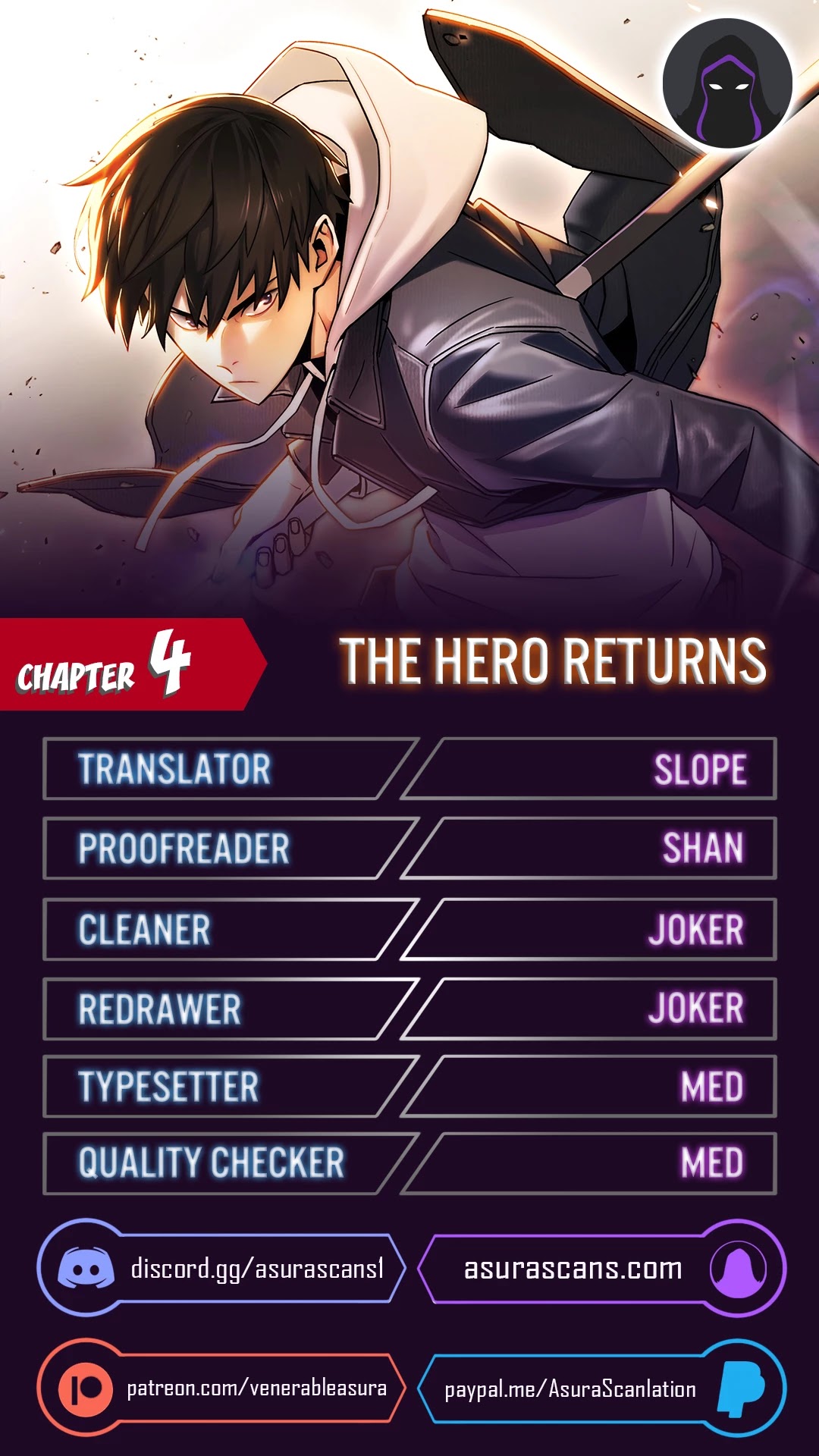 The Hero Returns - Chapter 4