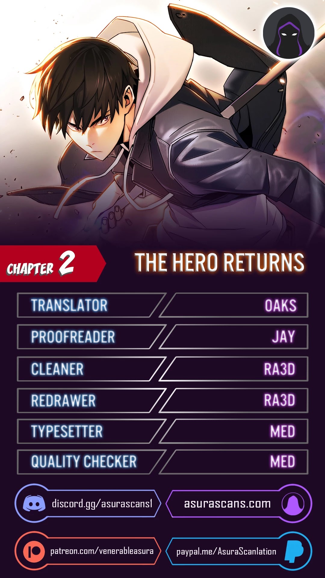 The Hero Returns - Chapter 2