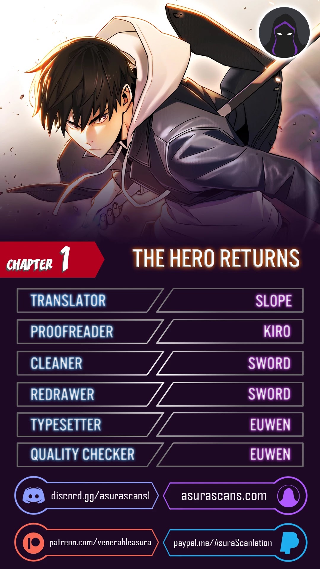 The Hero Returns - Chapter 1