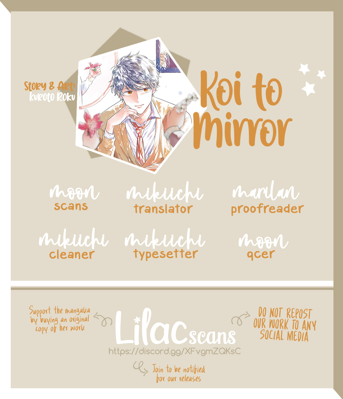 Koi To Mirror - Vol.1 Chapter 1: The Person Who My Crush Likes