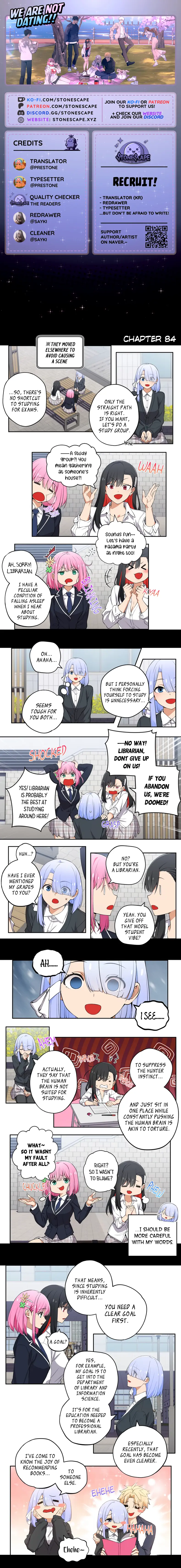 We Are Not Dating!! - Chapter 84