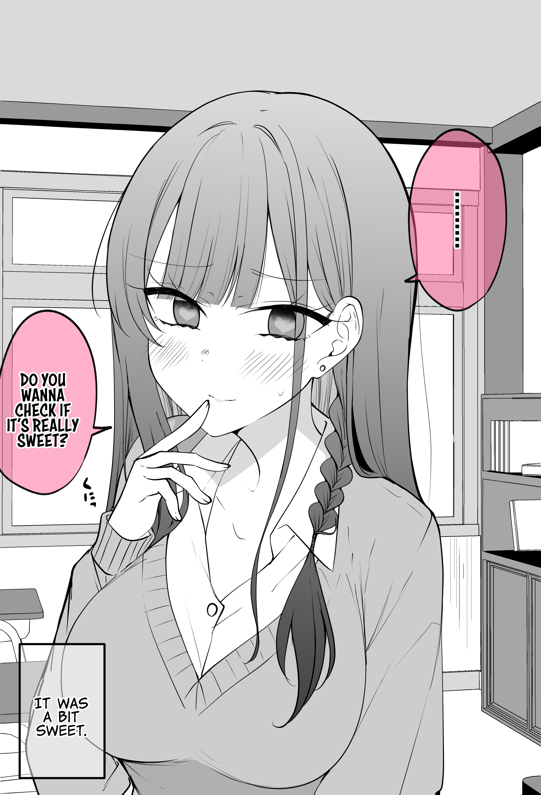 Mechamecha Kininatteru Gyaru Ga Nanka Yabee Kanji Ni Natteku Yatsu - Chapter 93: She's A Bit Sweet