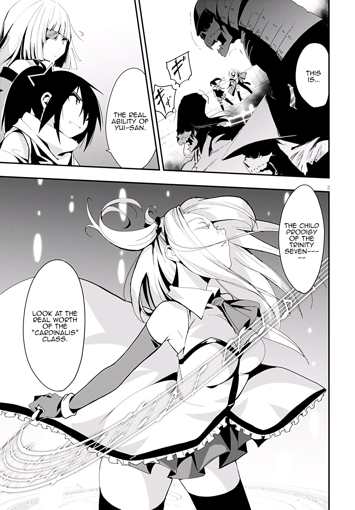 Trinity Seven - Levi Ninden - Vol.2 Chapter 7 : Part 7: The Perfect Girl's Magic Power