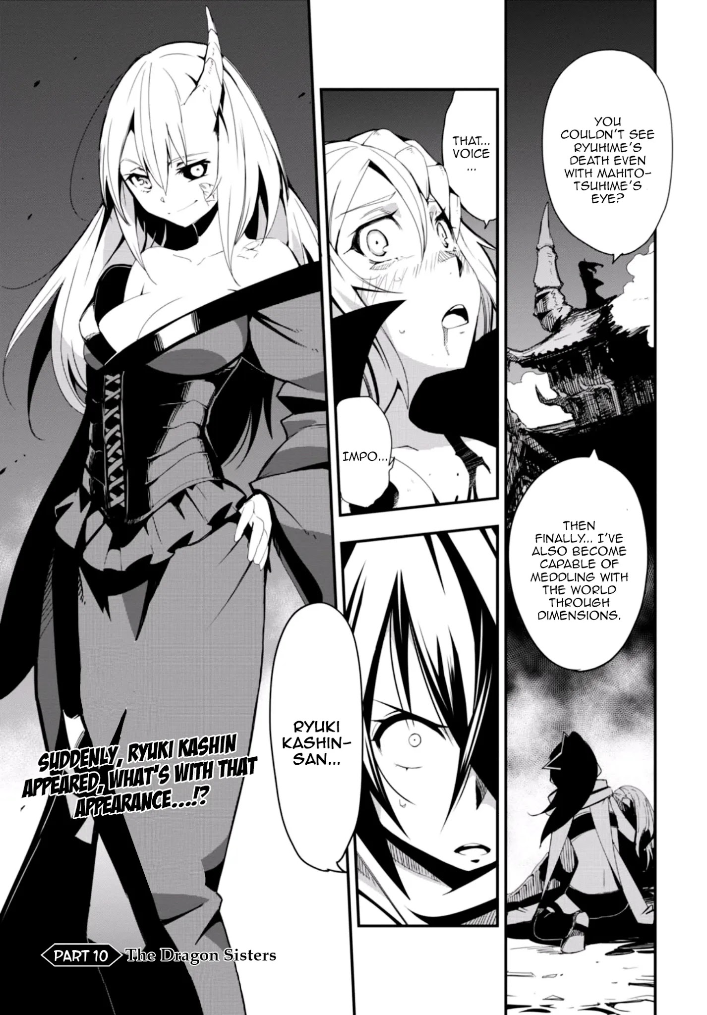 Trinity Seven - Levi Ninden - Chapter 10: Part 10: The Dragon Sisters