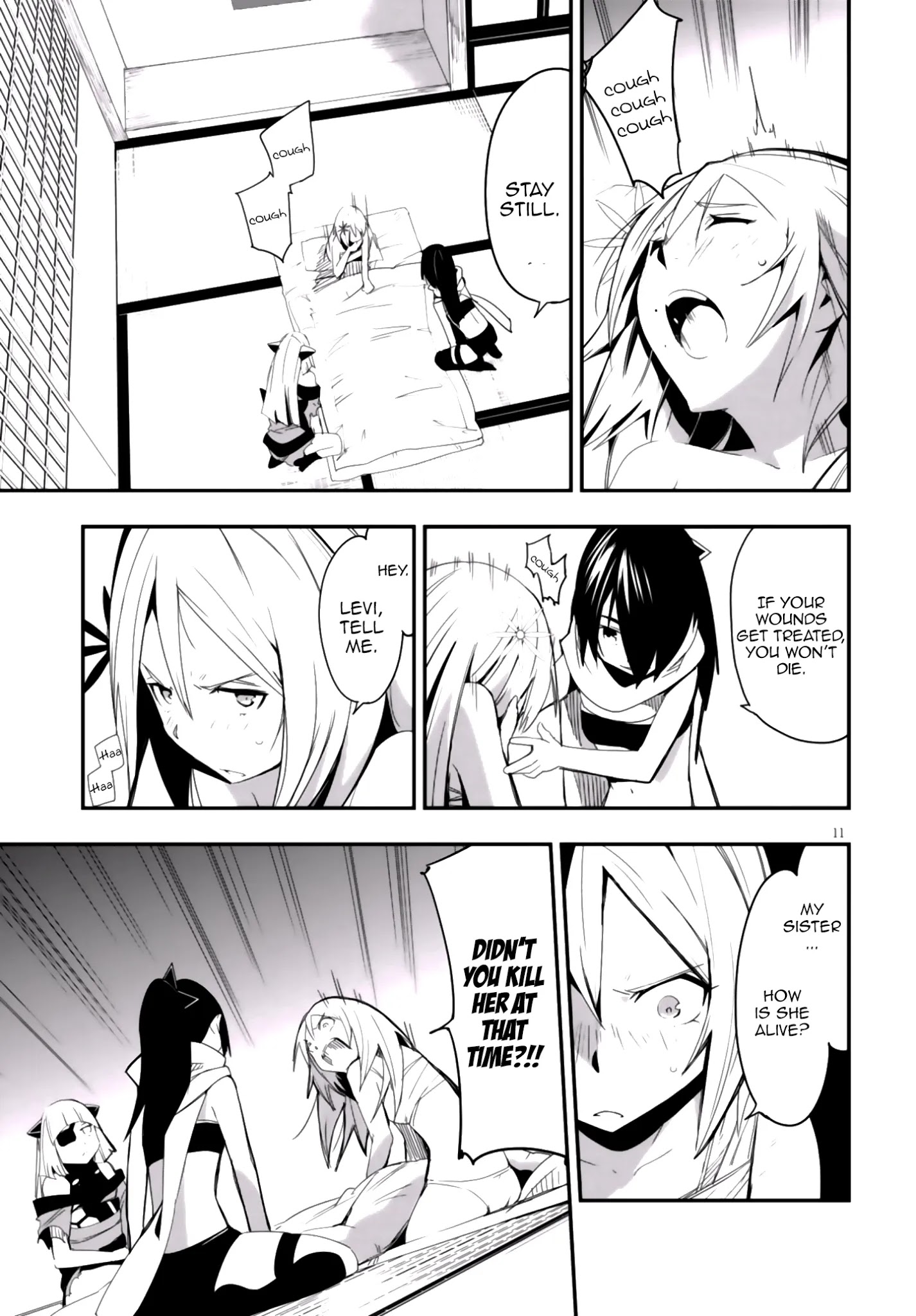 Trinity Seven - Levi Ninden - Chapter 10: Part 10: The Dragon Sisters