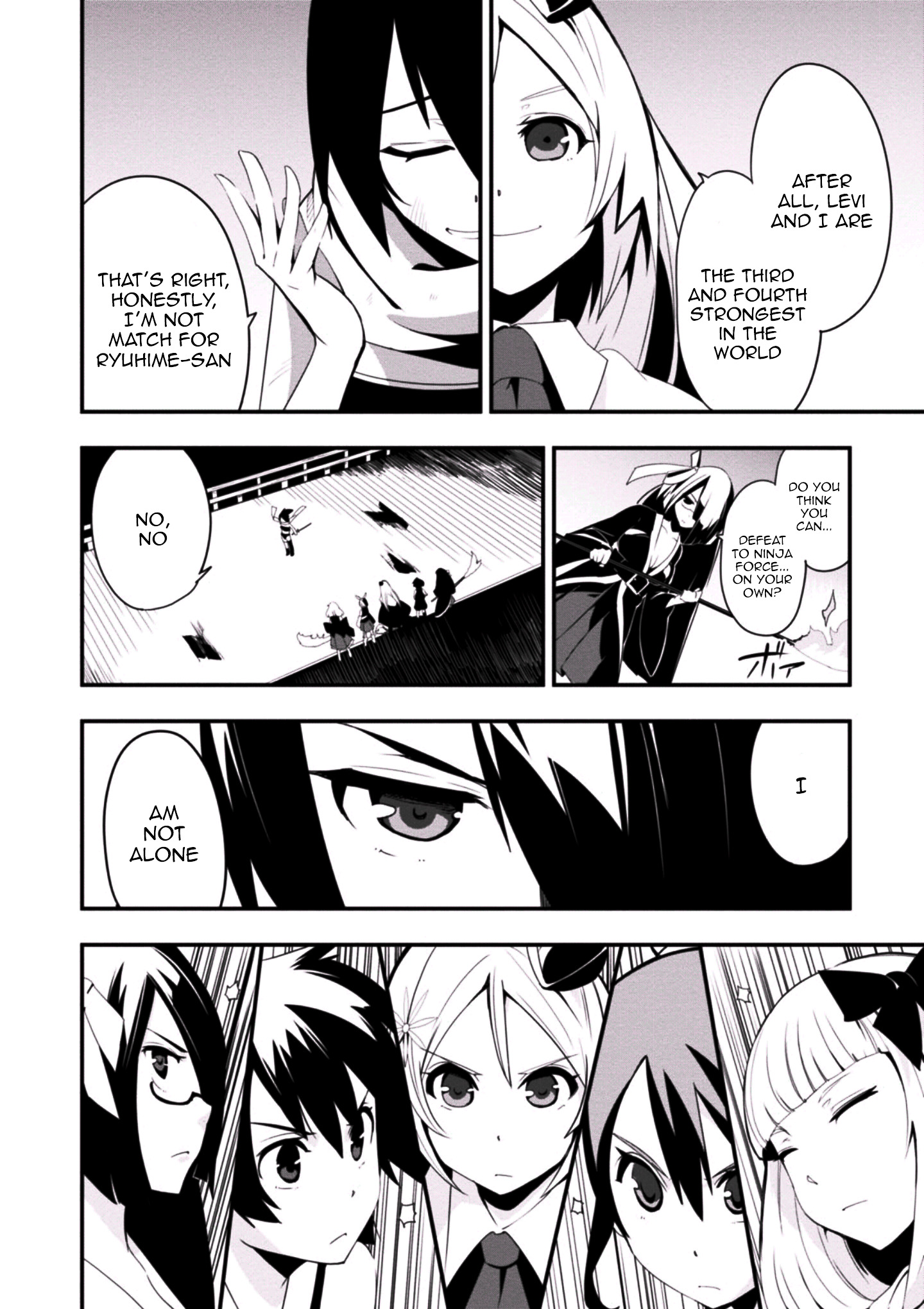 Trinity Seven - Levi Ninden - Vol.1 Chapter 3 : Part 3: The Common Front Of The Mages