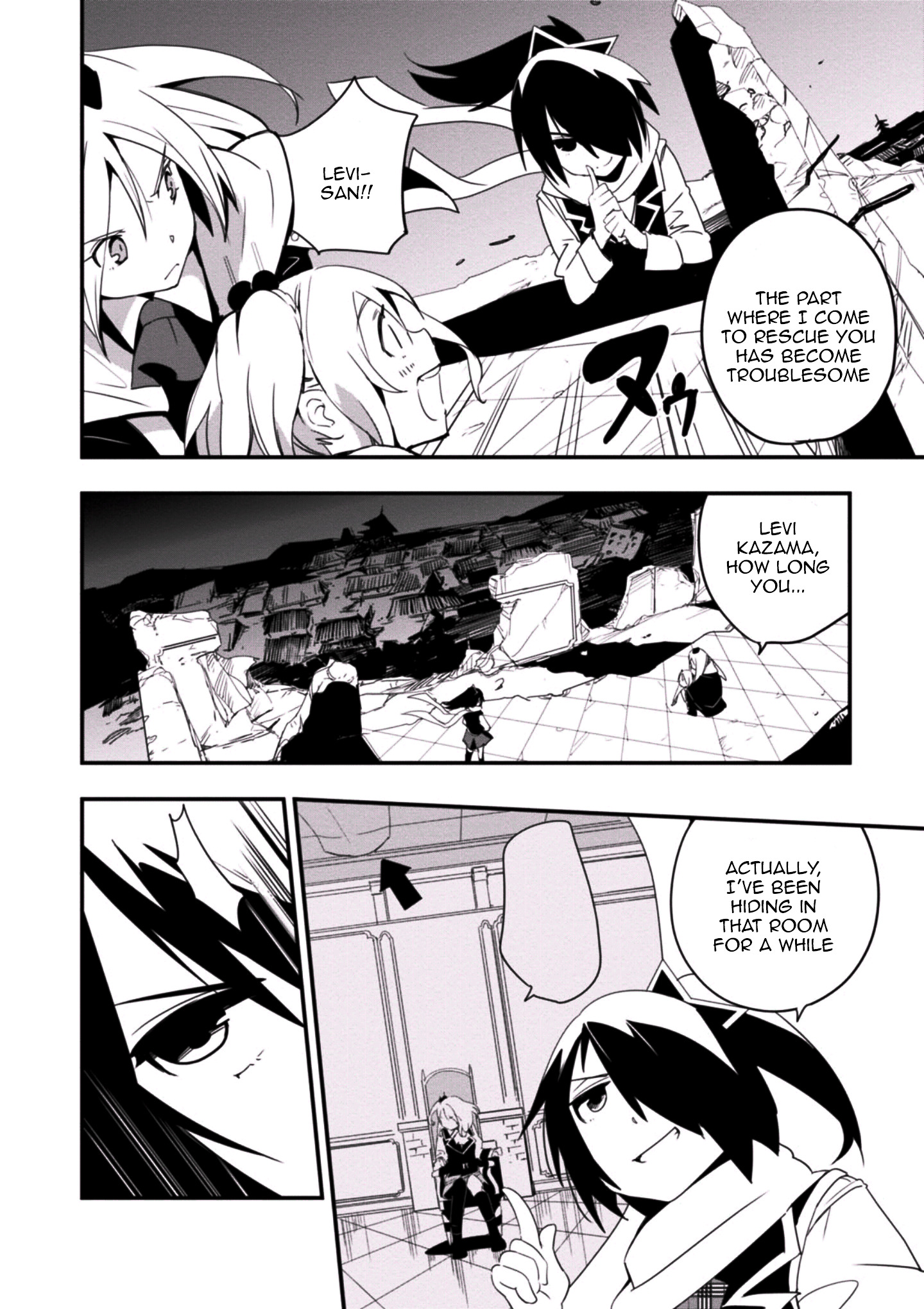 Trinity Seven - Levi Ninden - Vol.1 Chapter 3 : Part 3: The Common Front Of The Mages