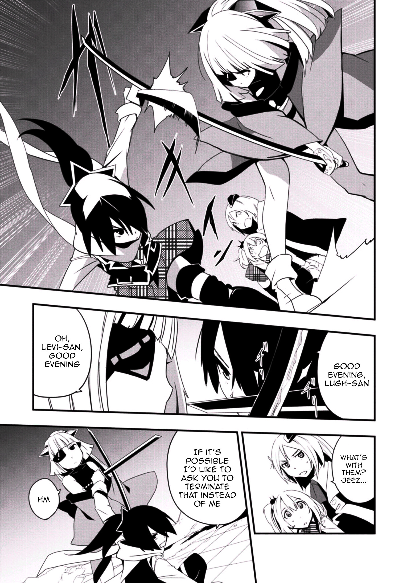 Trinity Seven - Levi Ninden - Vol.1 Chapter 3 : Part 3: The Common Front Of The Mages