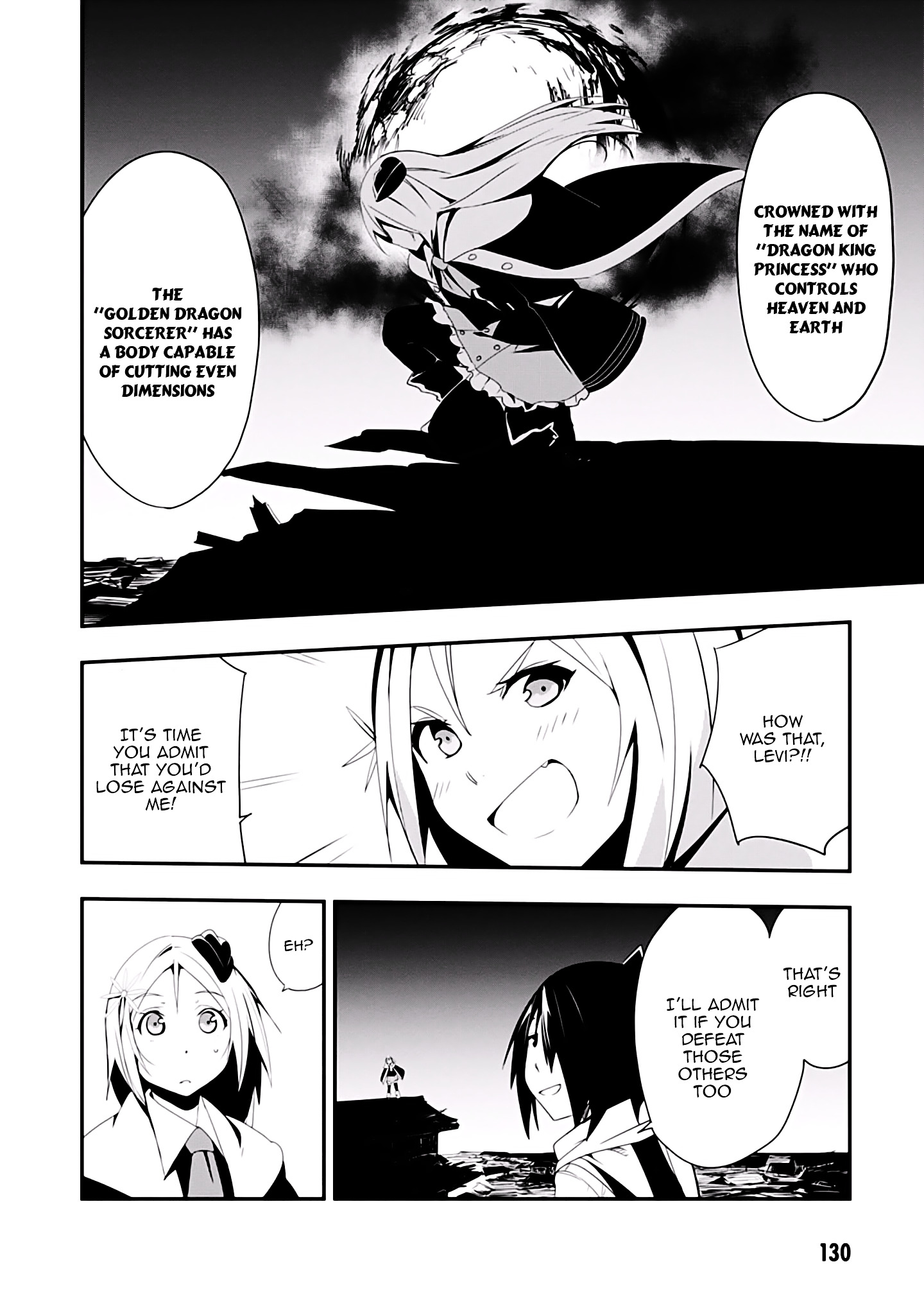 Trinity Seven - Levi Ninden - Vol.1 Chapter 4 : Part 4: Demonic Threath Supression