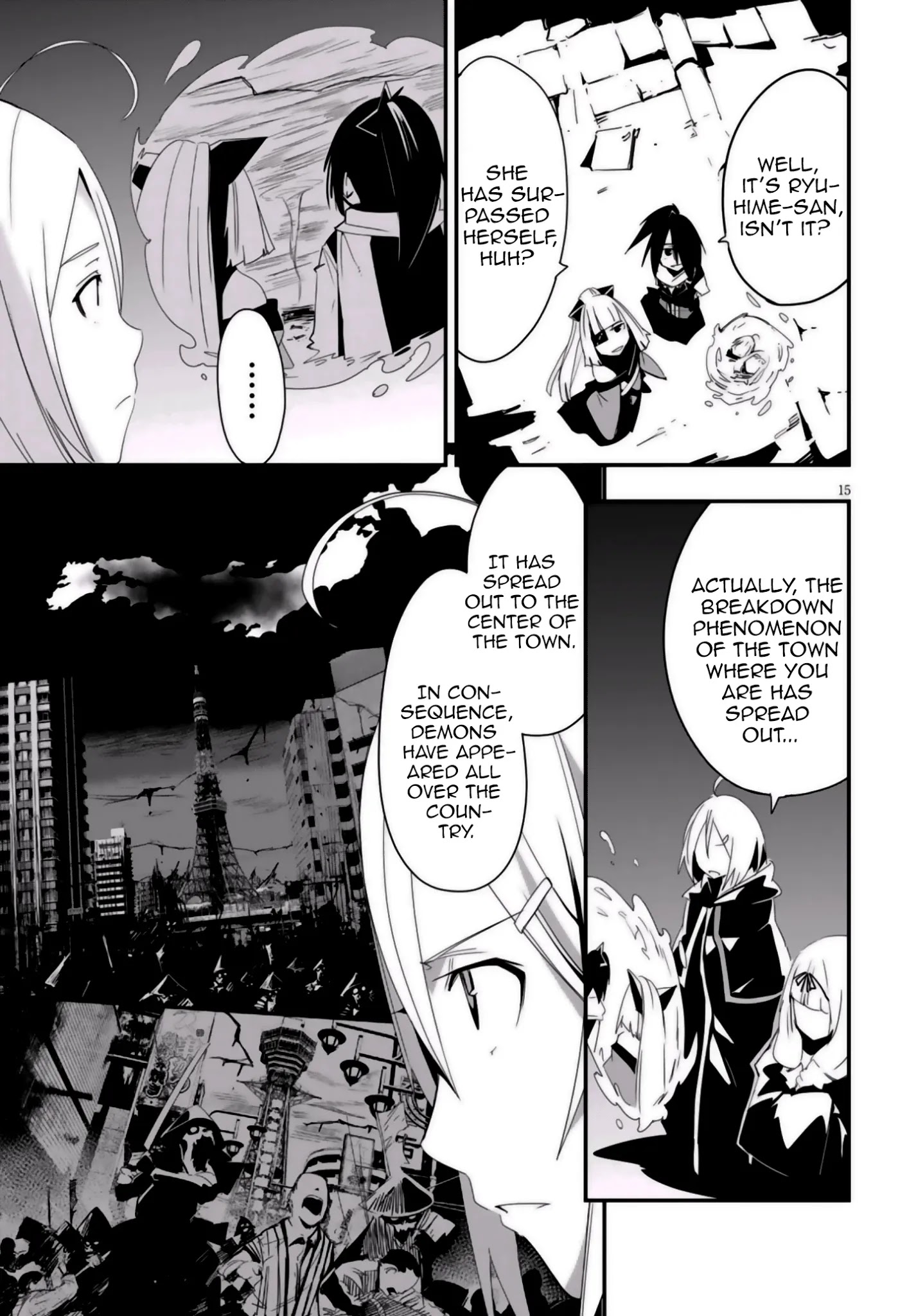 Trinity Seven - Levi Ninden - Chapter 8: Part 8: Sword Girls' Death Match