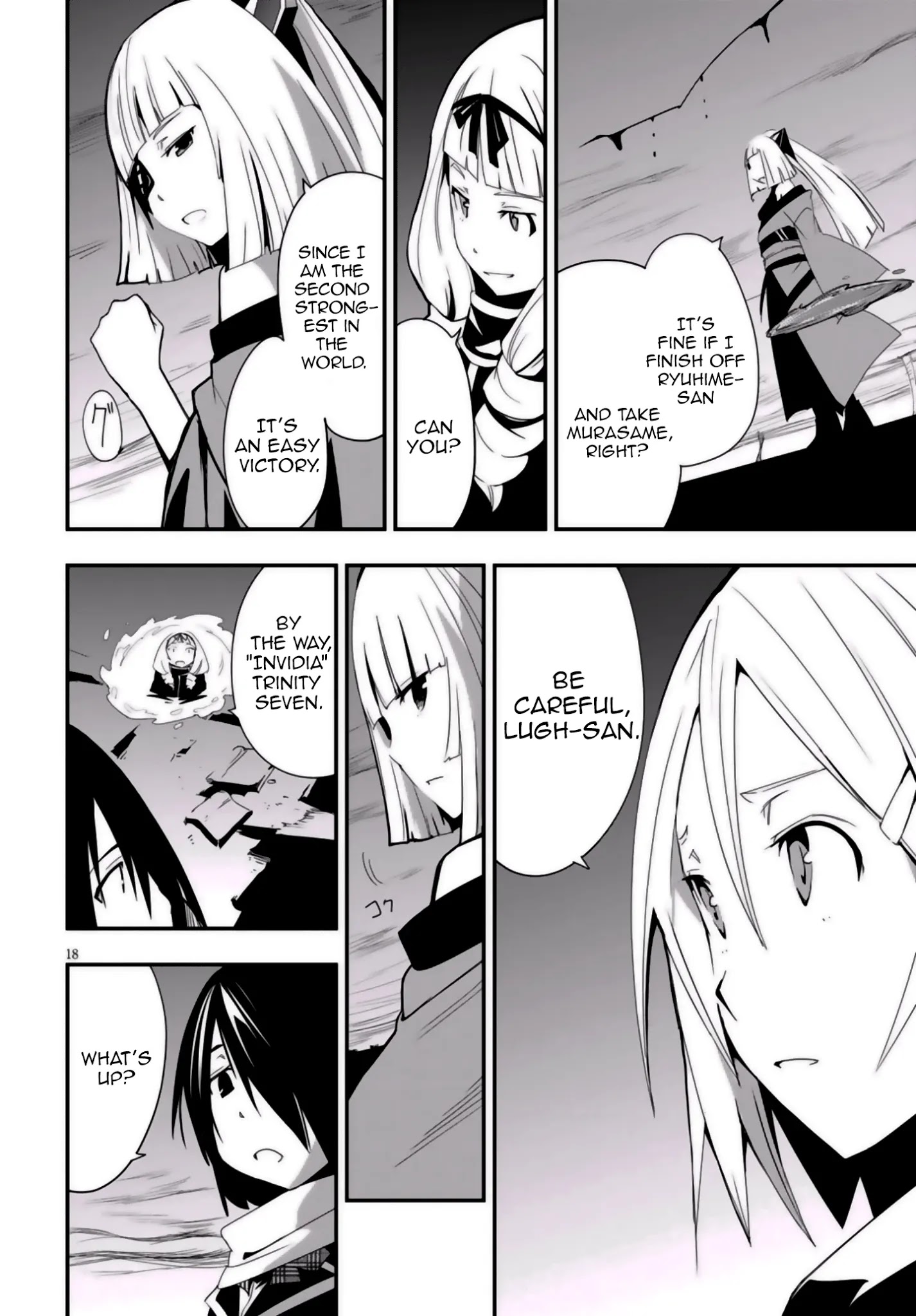 Trinity Seven - Levi Ninden - Chapter 8: Part 8: Sword Girls' Death Match