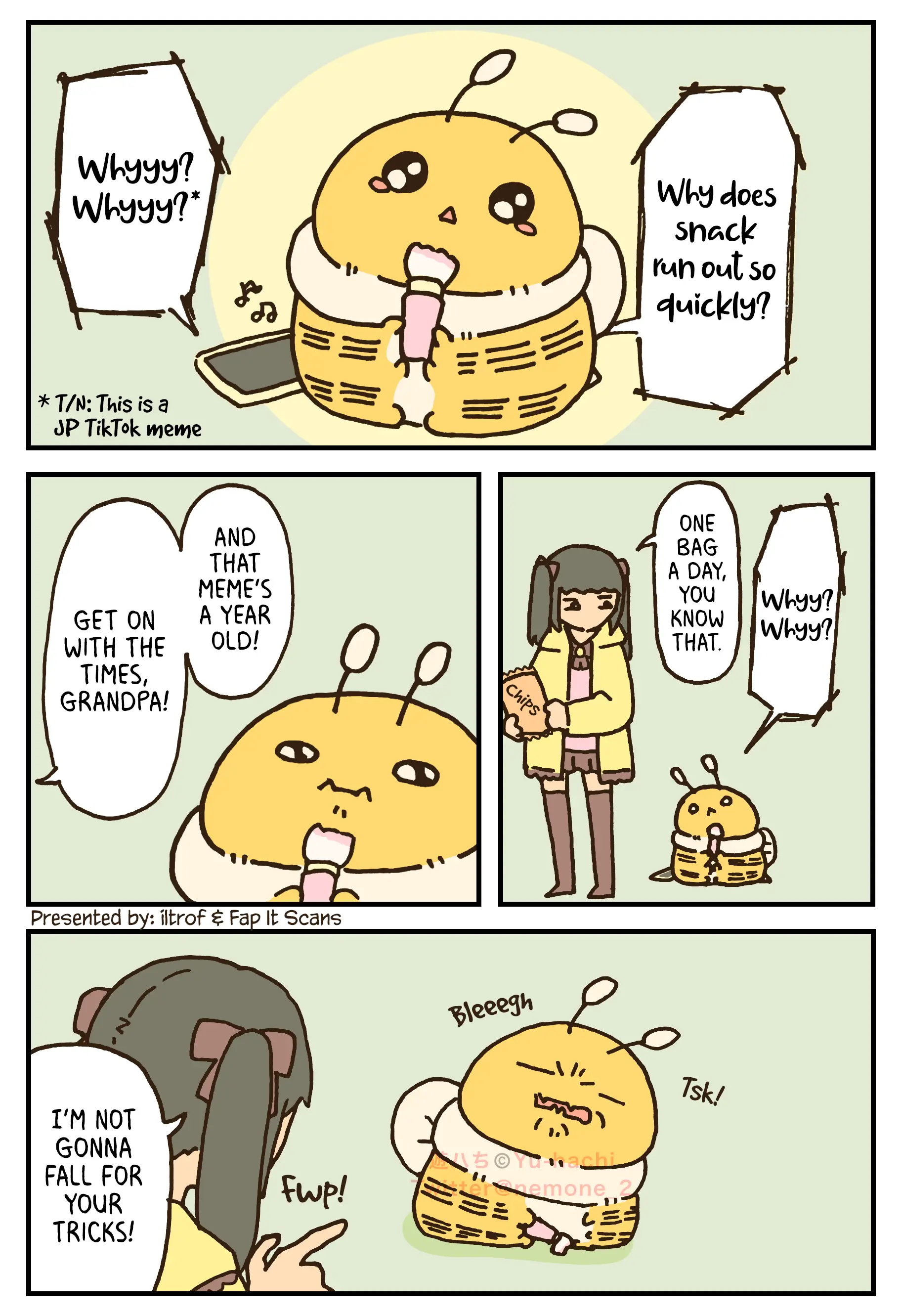 The Big Bees - Chapter 43: Jirai-Chan And The Snacking Bee