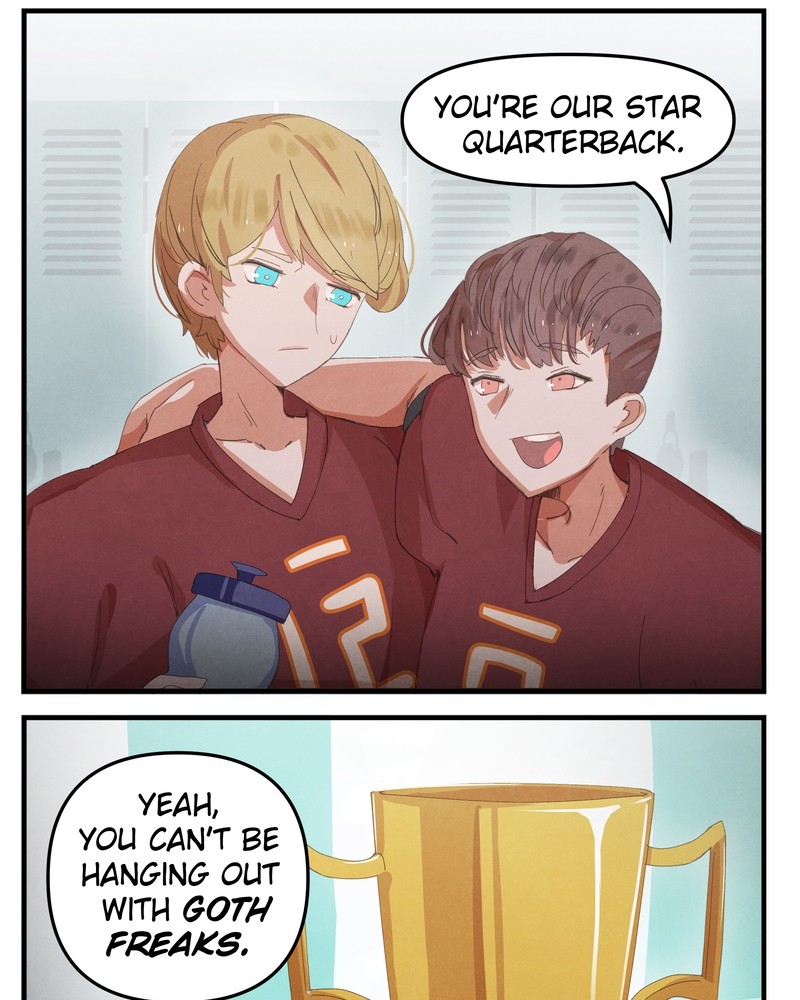 Goth Girl & The Jock - Chapter 8: Whatever...