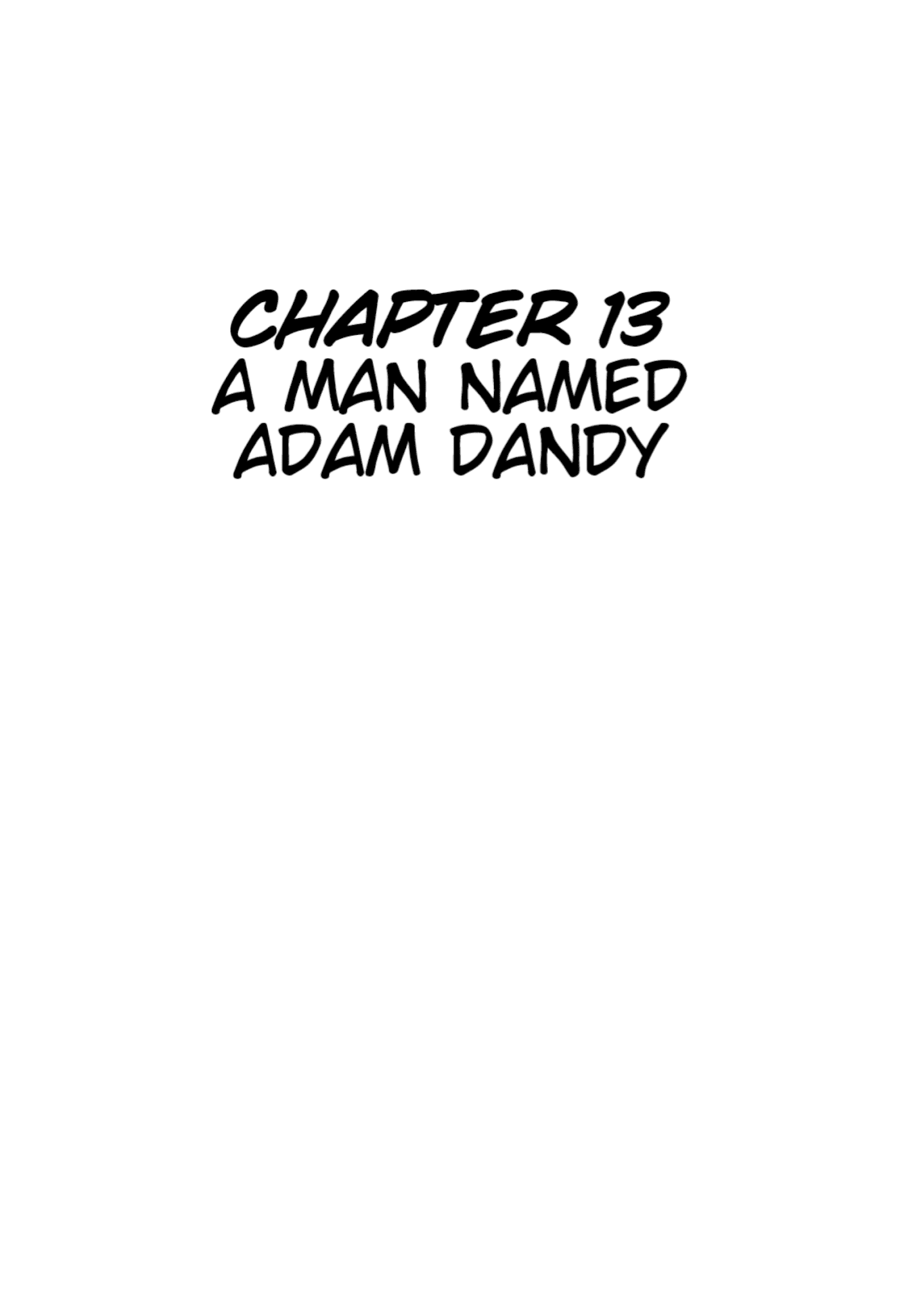 Jungle Taitei - Chapter 13: A Man Named Adam Dandy