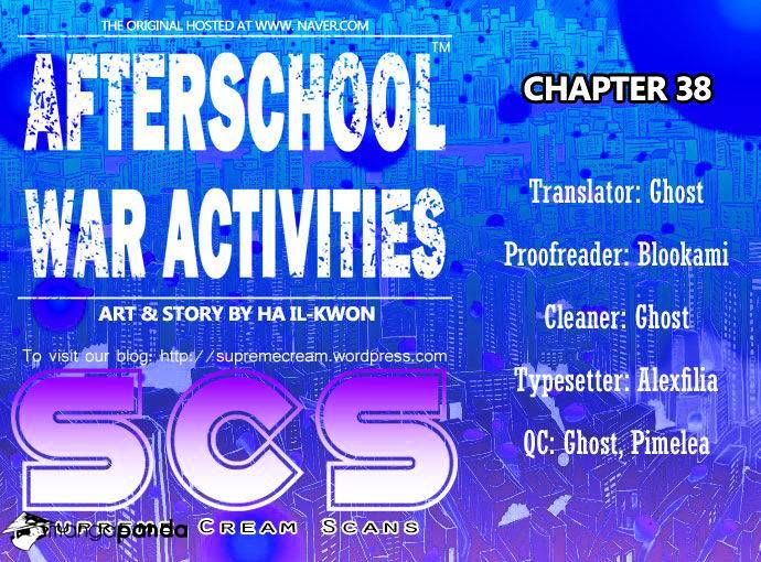 Afterschool War Activities - Chapter 38