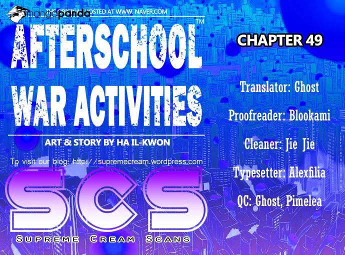 Afterschool War Activities - Chapter 49