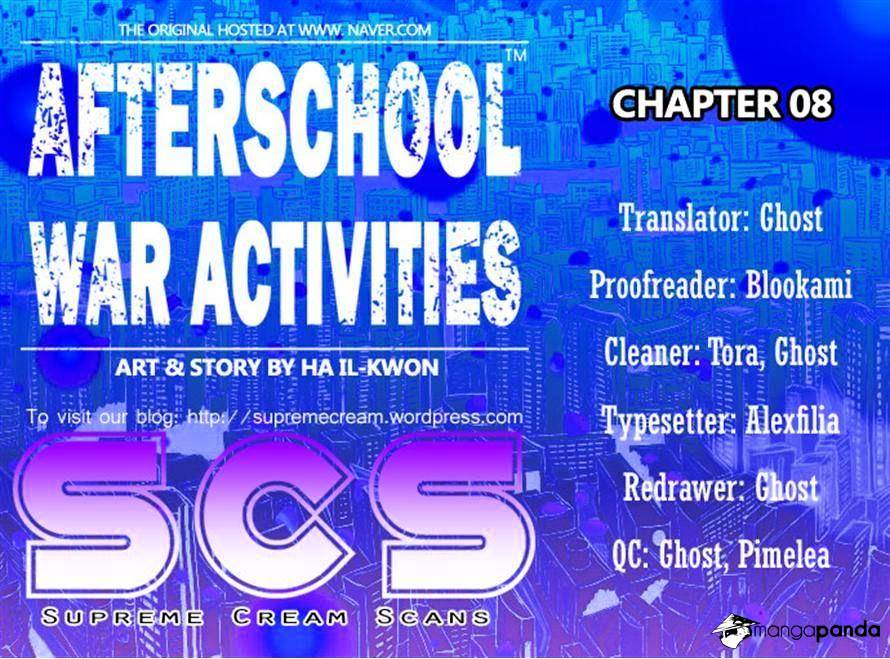 Afterschool War Activities - Chapter 8