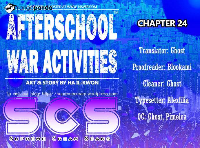 Afterschool War Activities - Chapter 24