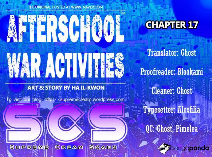 Afterschool War Activities - Chapter 17