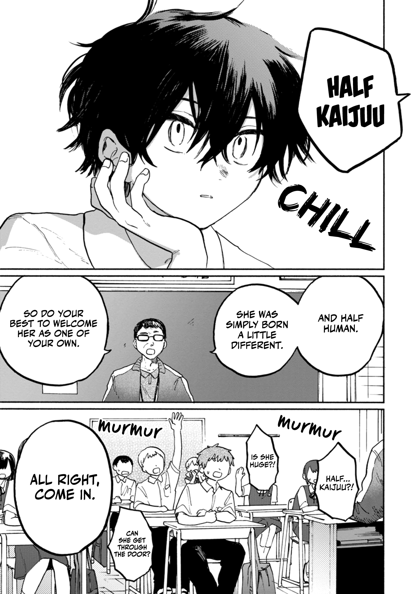 Kaijuu-Kun - Vol.1 Chapter 1: A Middle-Schooler Kaijuu