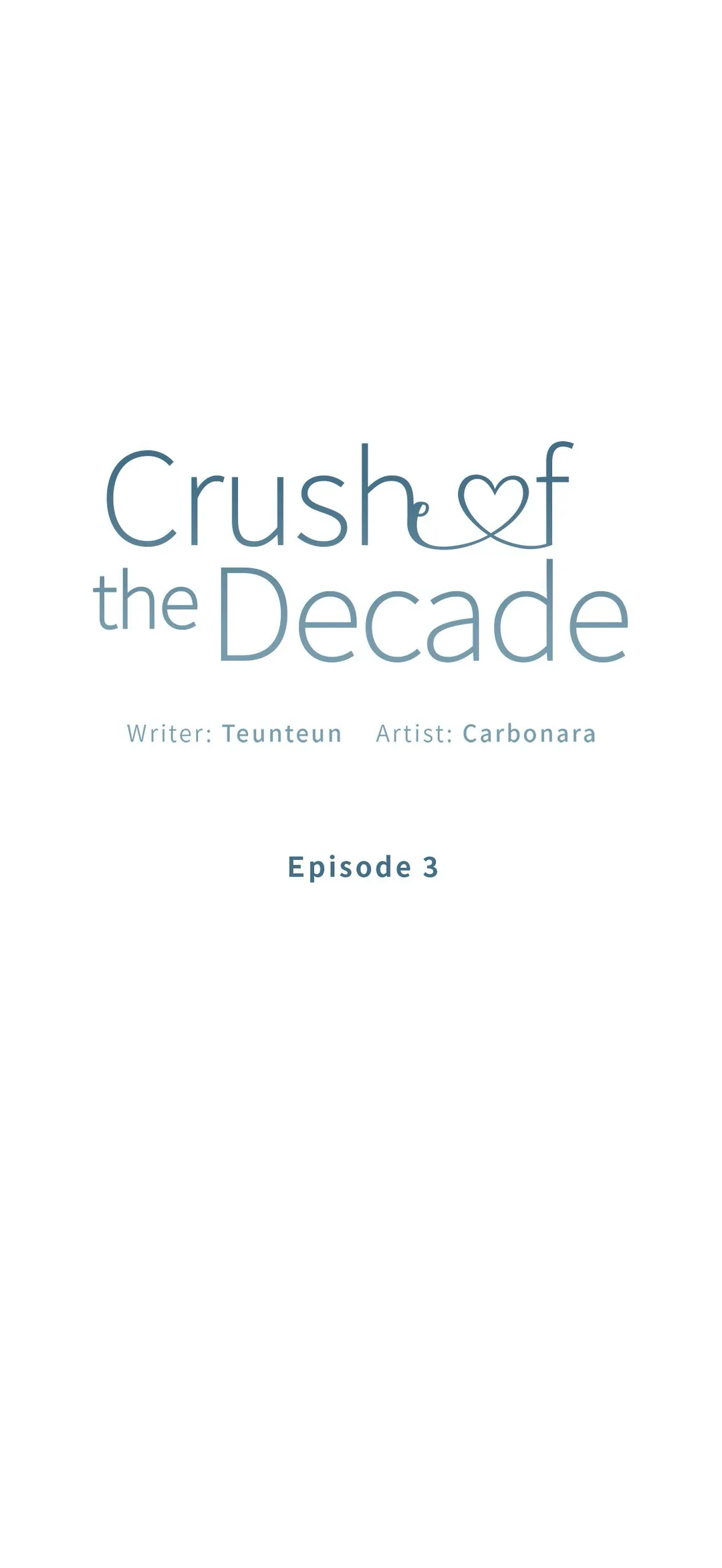 Crush Of The Decade - Chapter 3