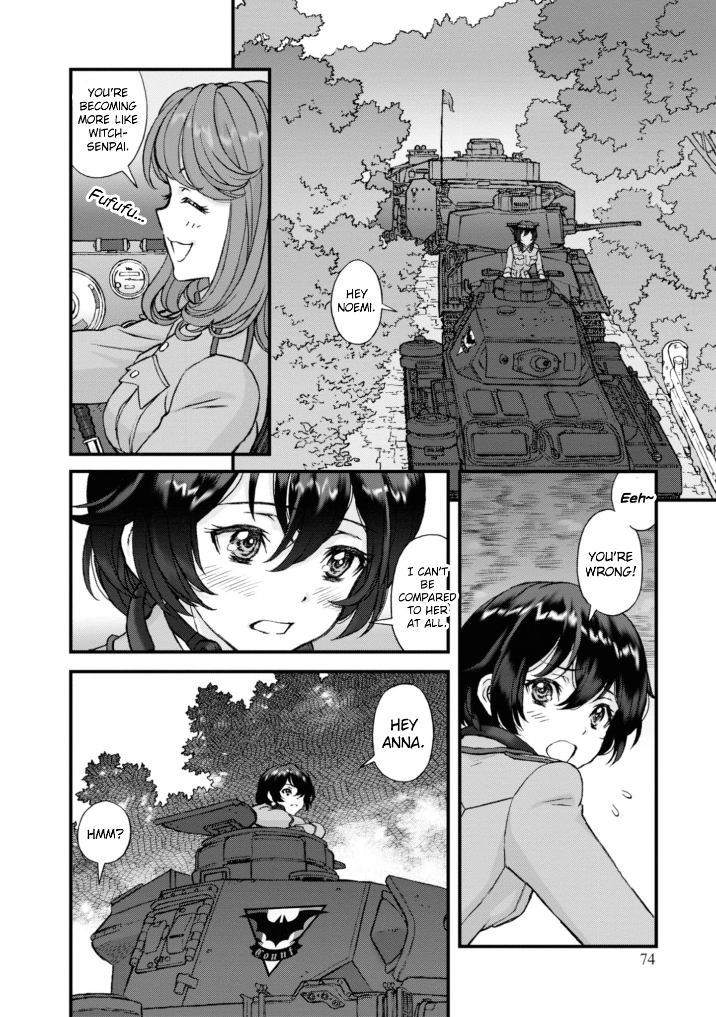 Girls Und Panzer - The Fir Tree And The Iron-Winged Witch - Chapter 6