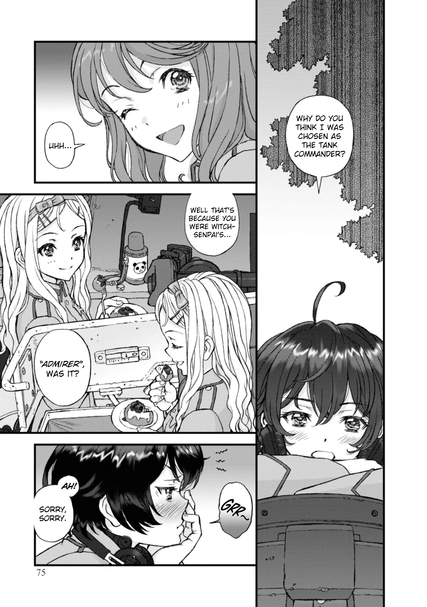 Girls Und Panzer - The Fir Tree And The Iron-Winged Witch - Chapter 6