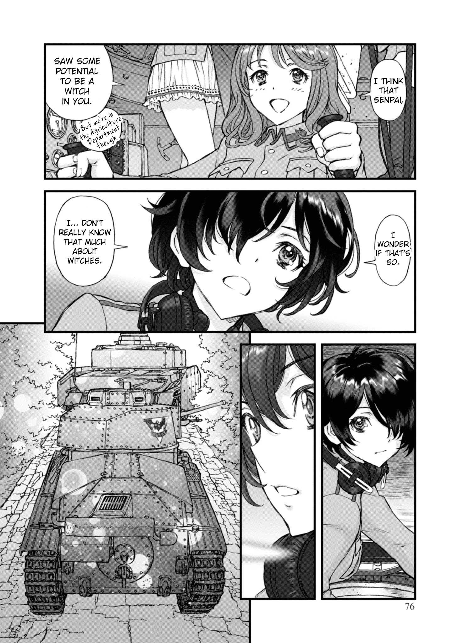 Girls Und Panzer - The Fir Tree And The Iron-Winged Witch - Chapter 6